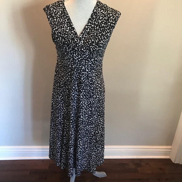 Jones New York Print Dress 10p - Picture 3 of 7